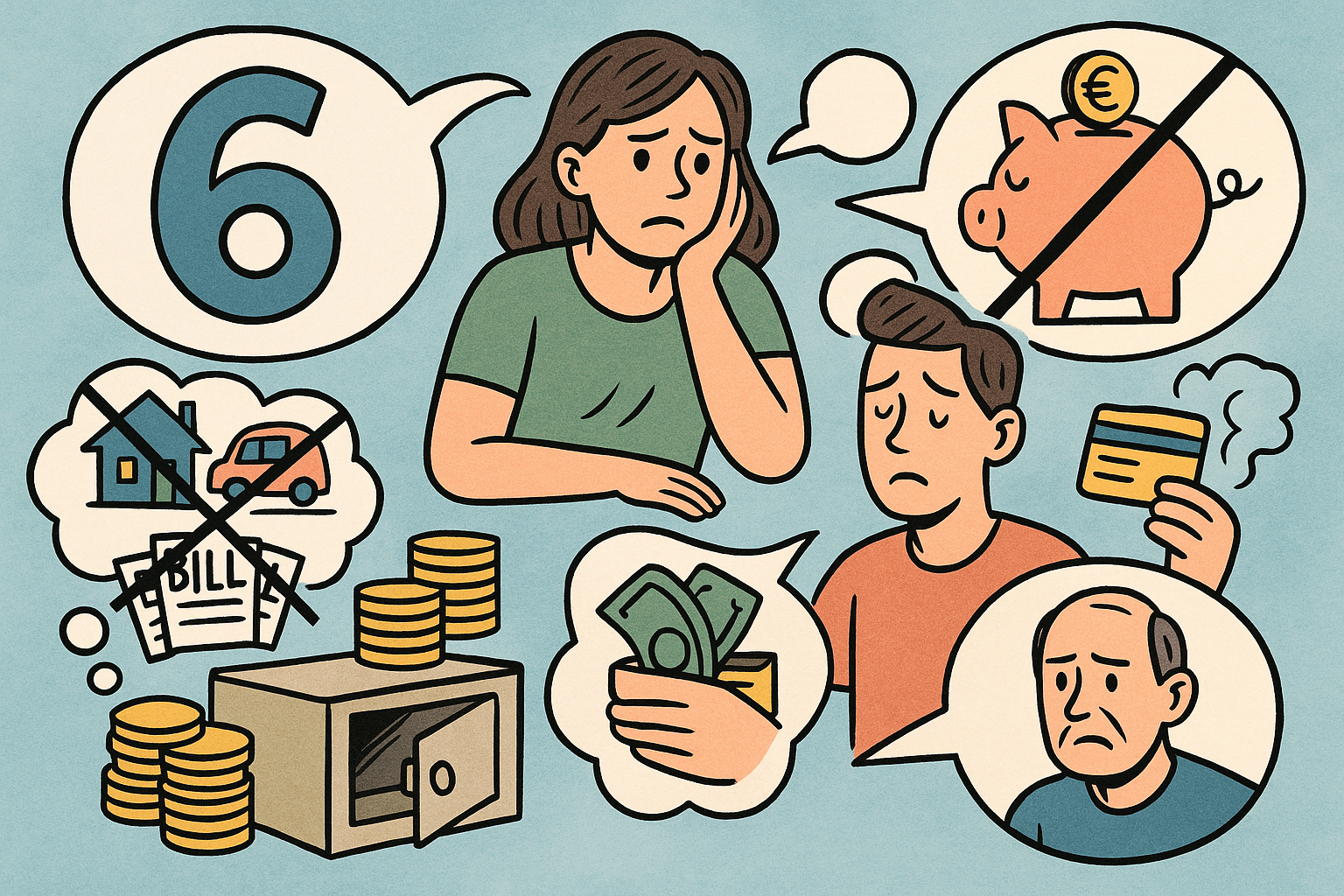 Die 5 schlimmsten Finanzfehler die du machen kannst